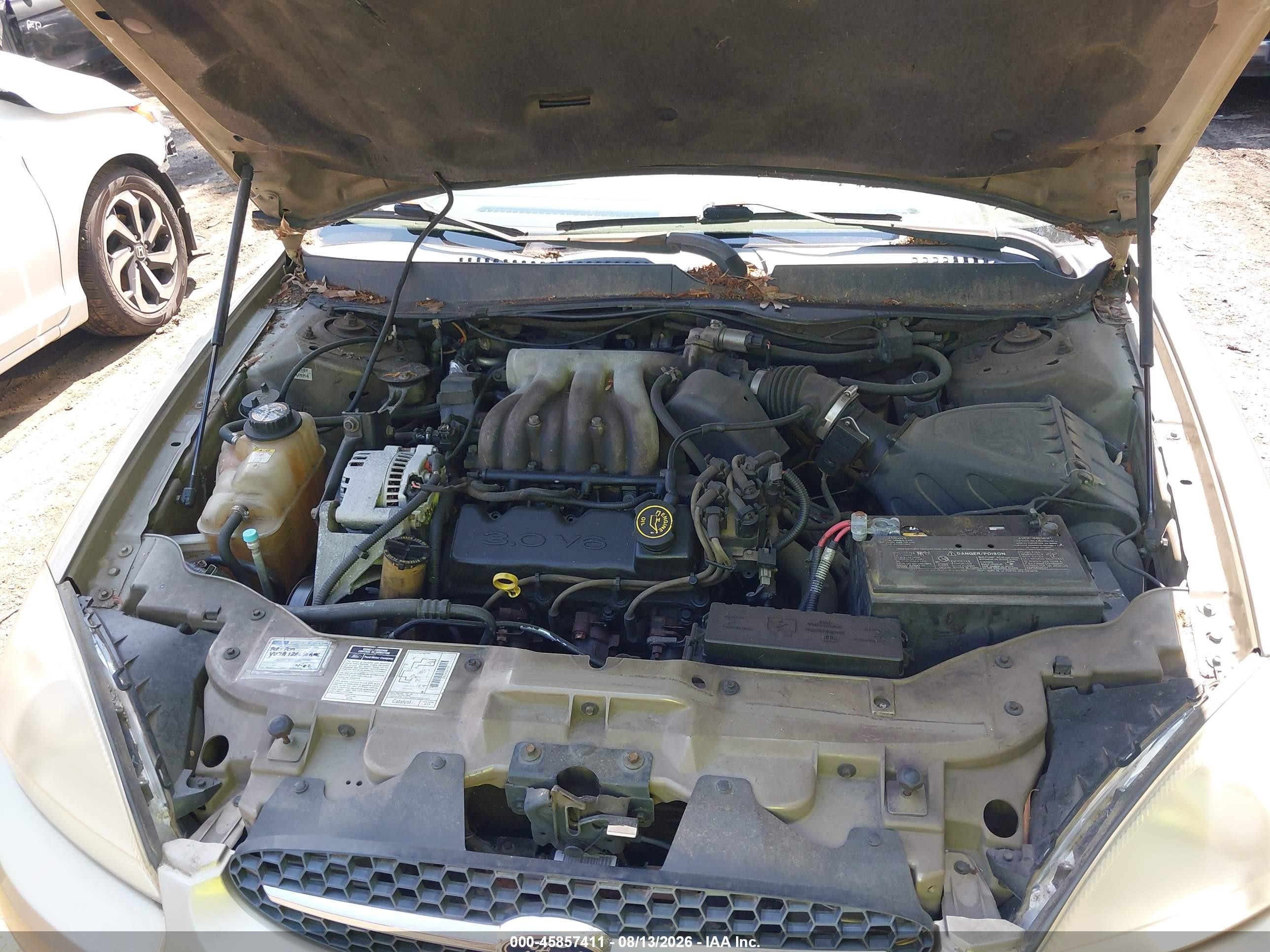 2000 Ford Taurus Se Gold vin: 1FAFP53U7YA132489