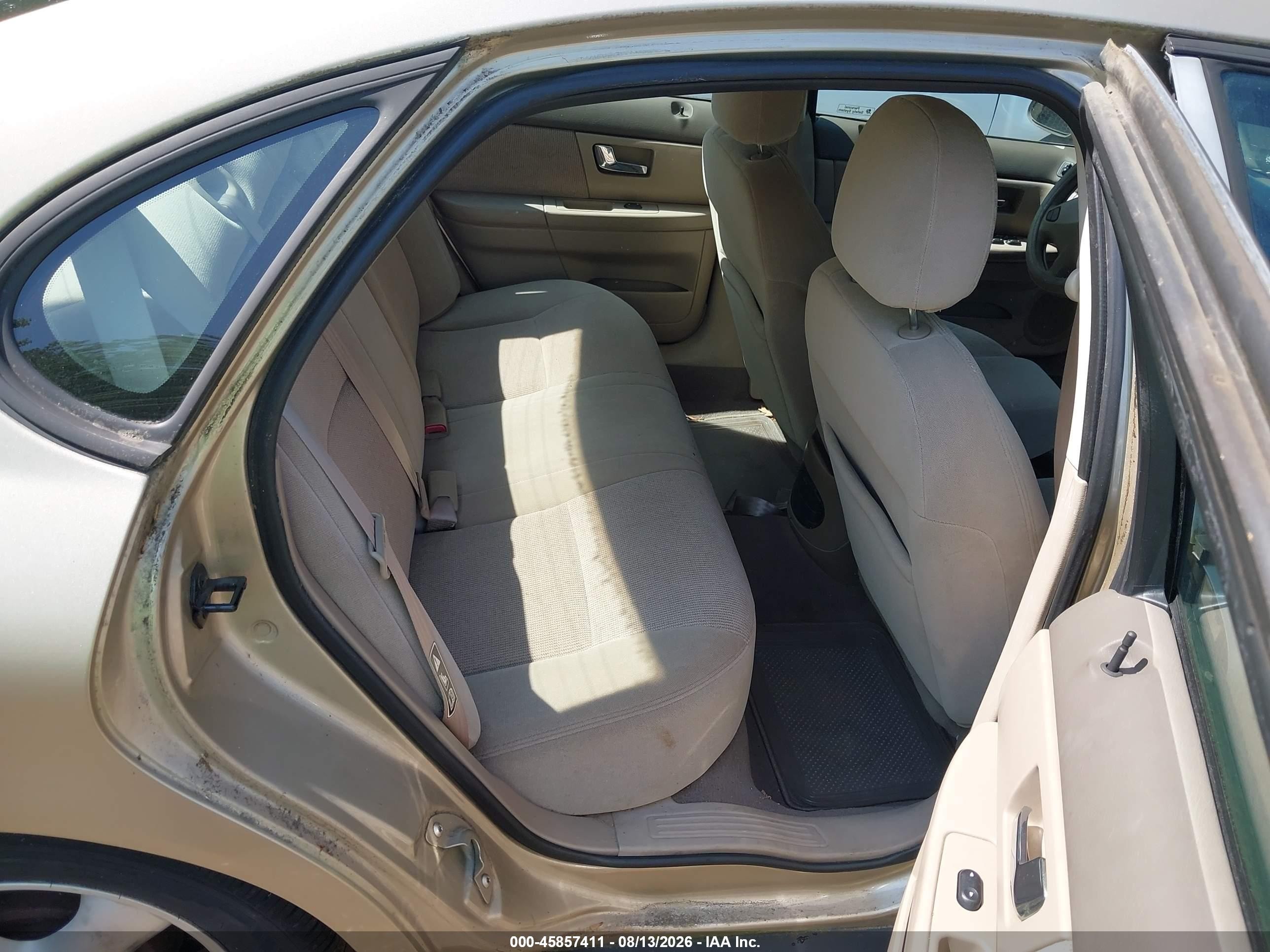 2000 Ford Taurus Se Gold vin: 1FAFP53U7YA132489