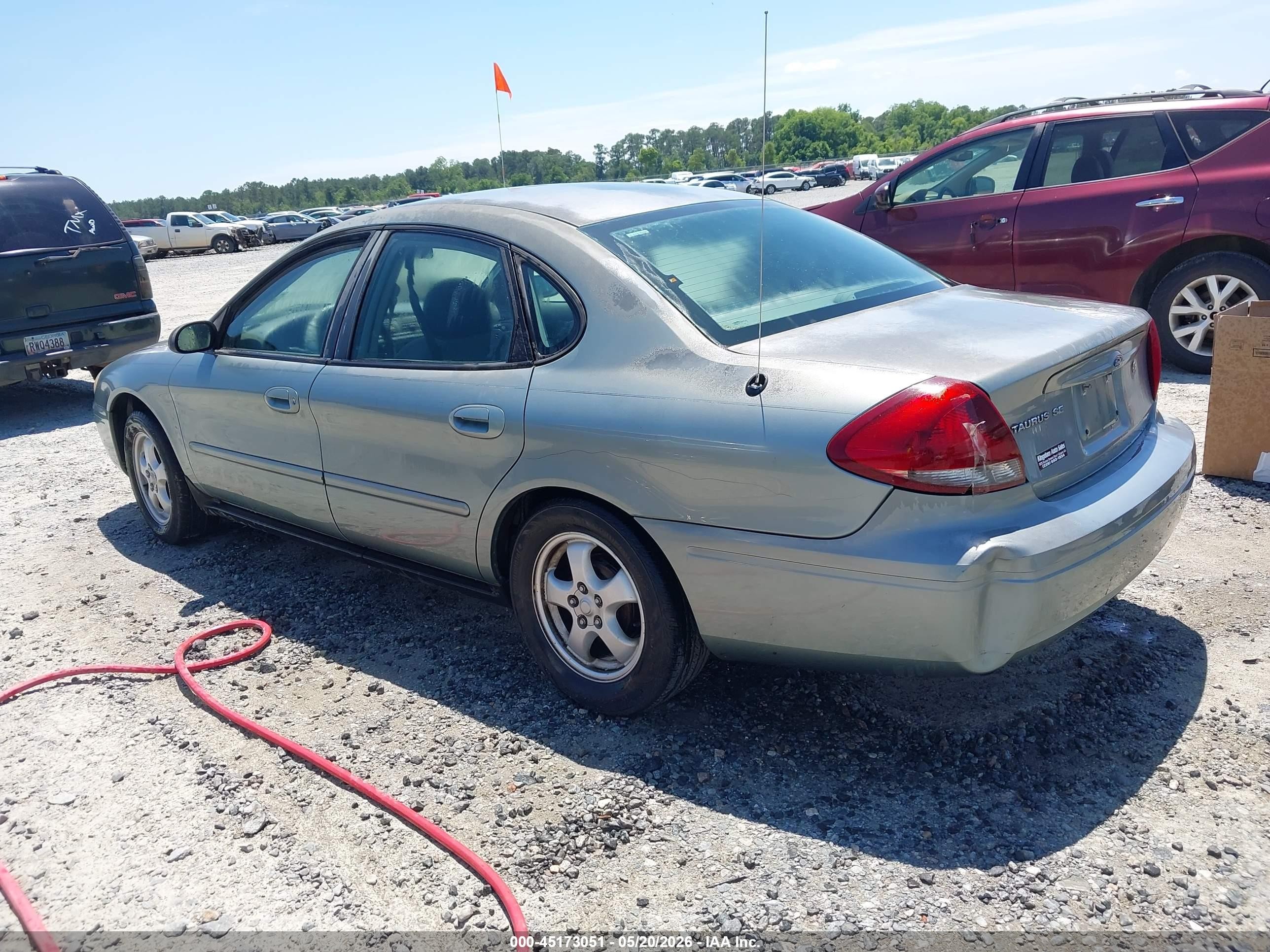 2006 Ford Taurus Se Gray vin: 1FAFP53U86A133583