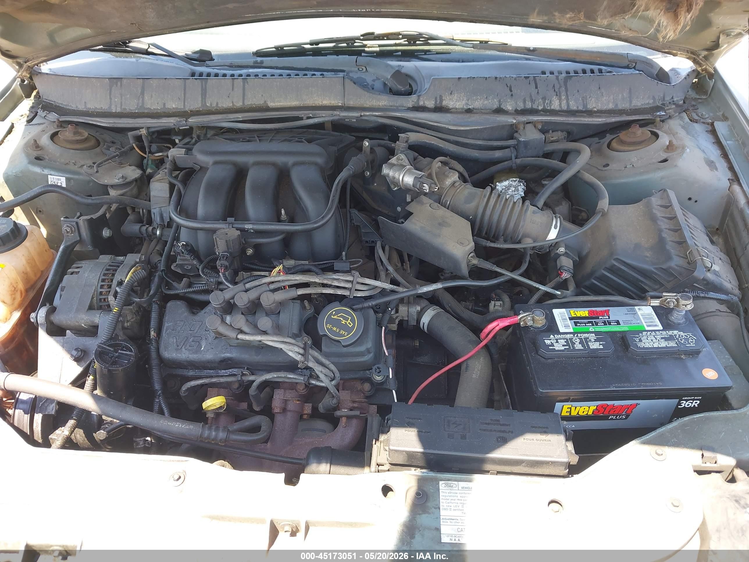 2006 Ford Taurus Se Gray vin: 1FAFP53U86A133583