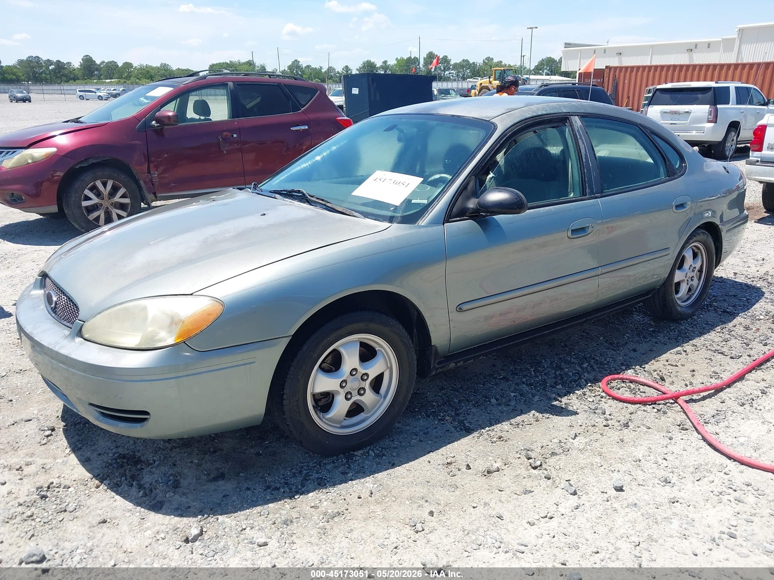 2006 Ford Taurus Se Gray vin: 1FAFP53U86A133583
