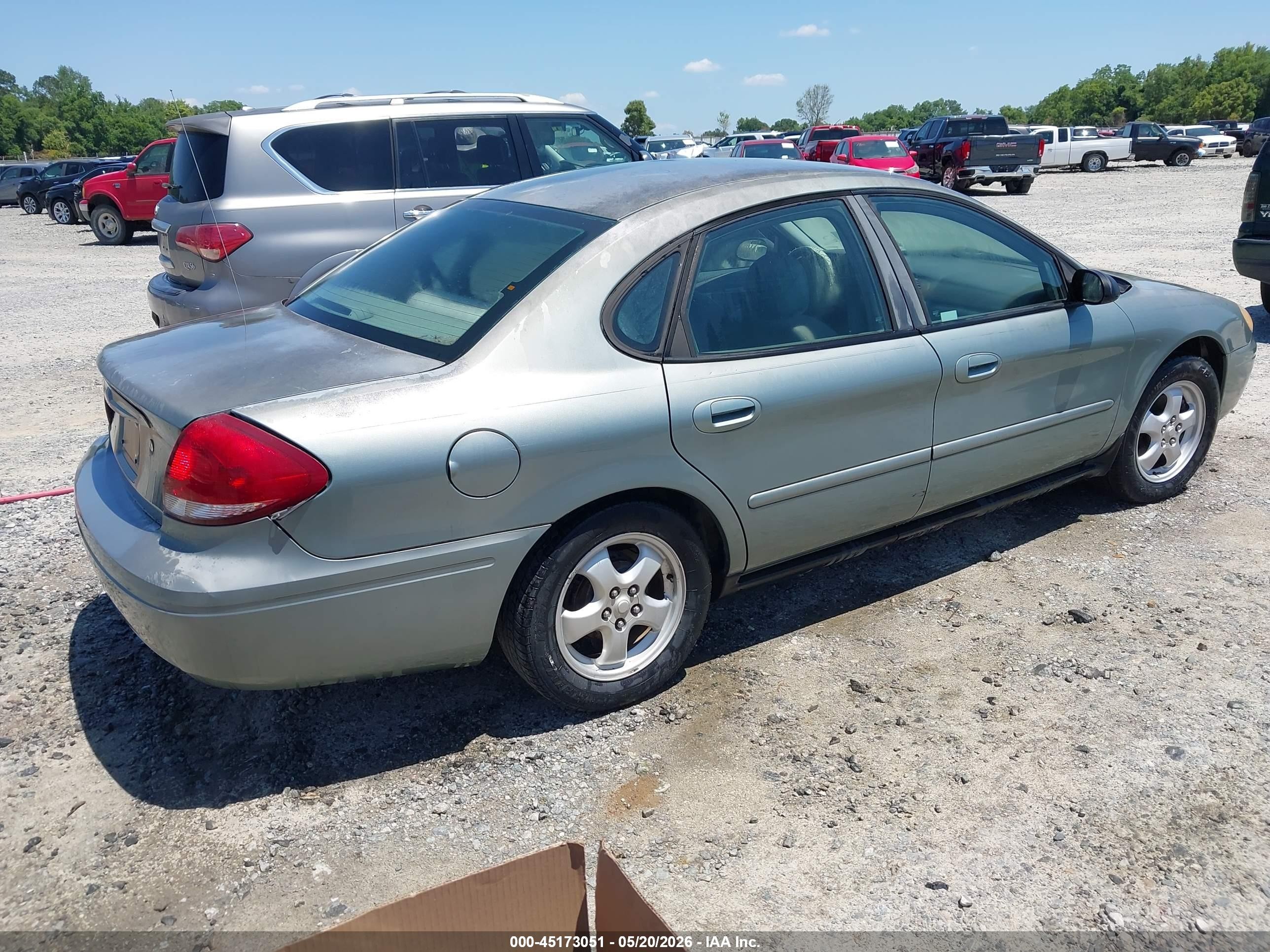 2006 Ford Taurus Se Gray vin: 1FAFP53U86A133583