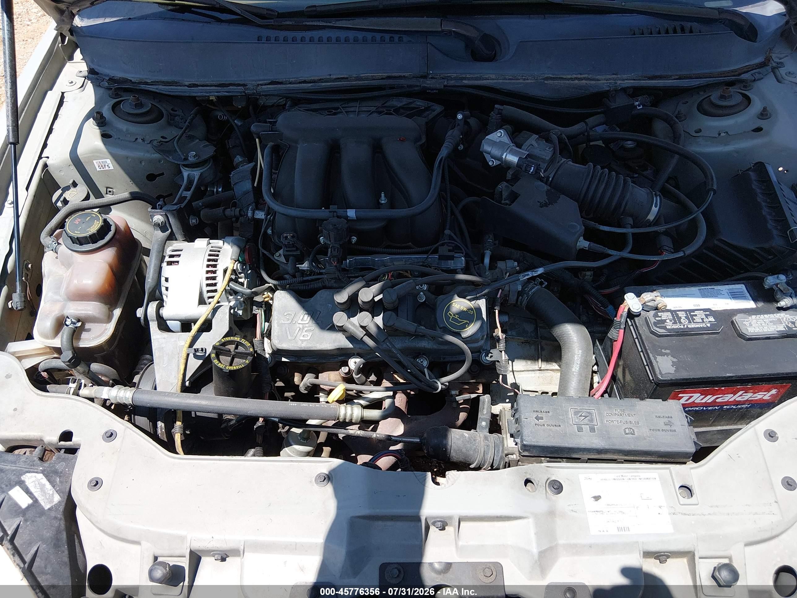 2006 Ford Taurus Se Beige vin: 1FAFP53U86A242898