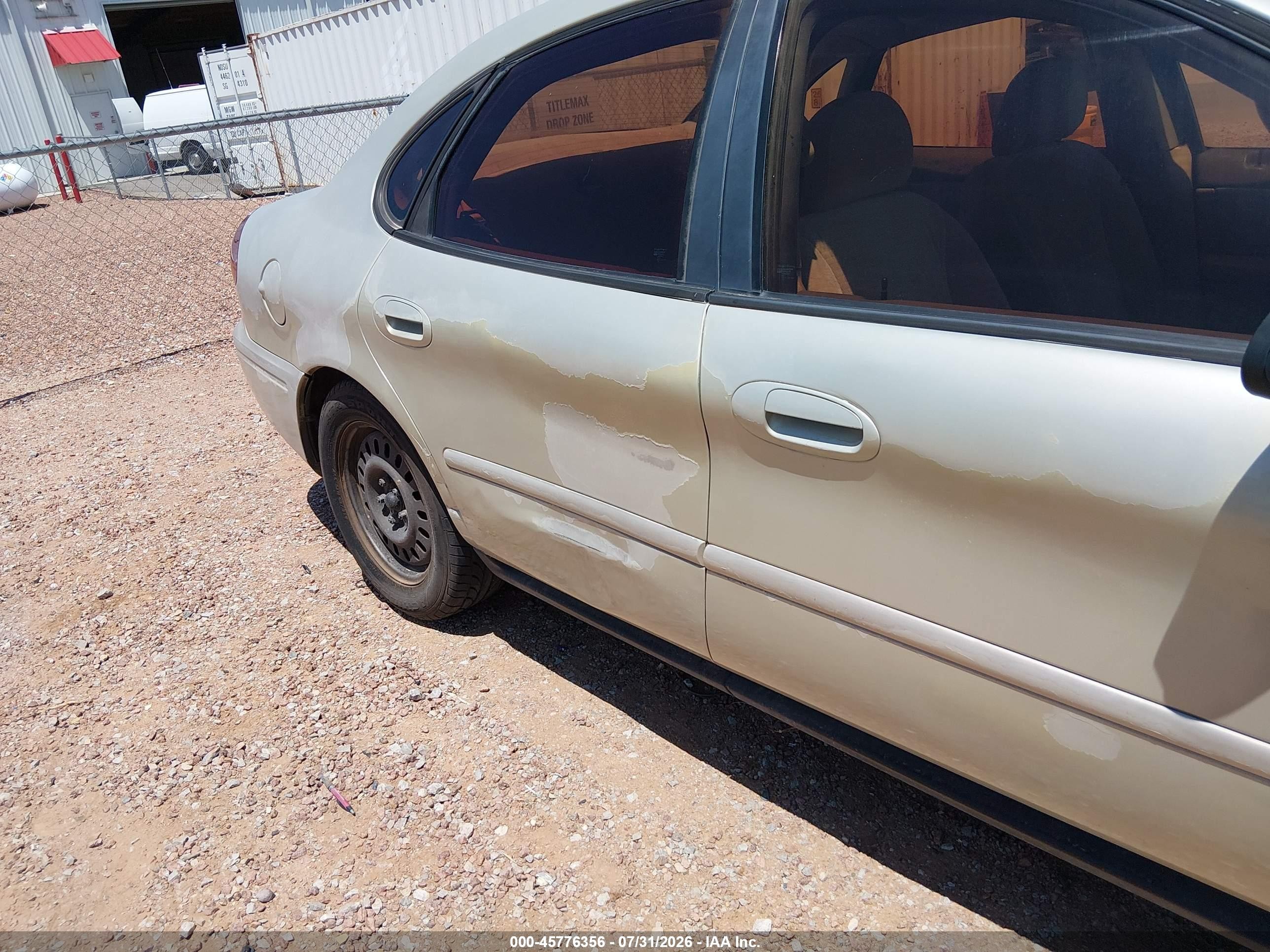 2006 Ford Taurus Se Beige vin: 1FAFP53U86A242898