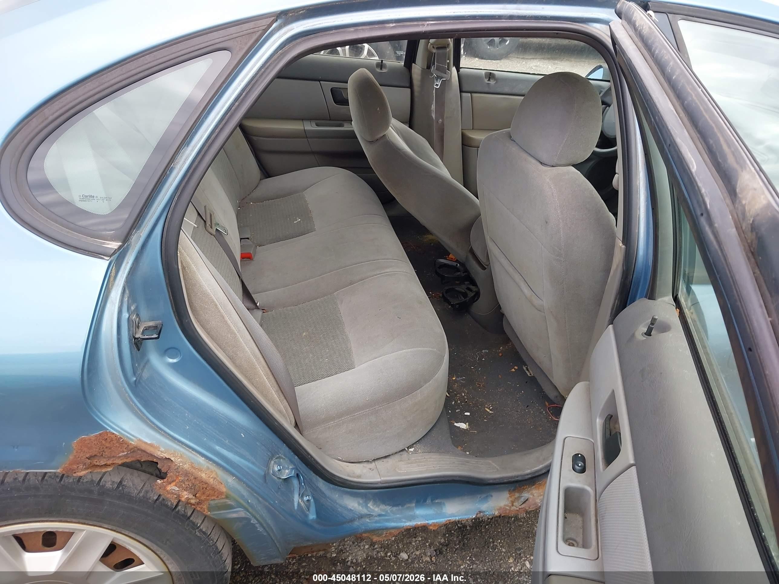 2007 Ford Taurus Se Синий vin: 1FAFP53U87A117417