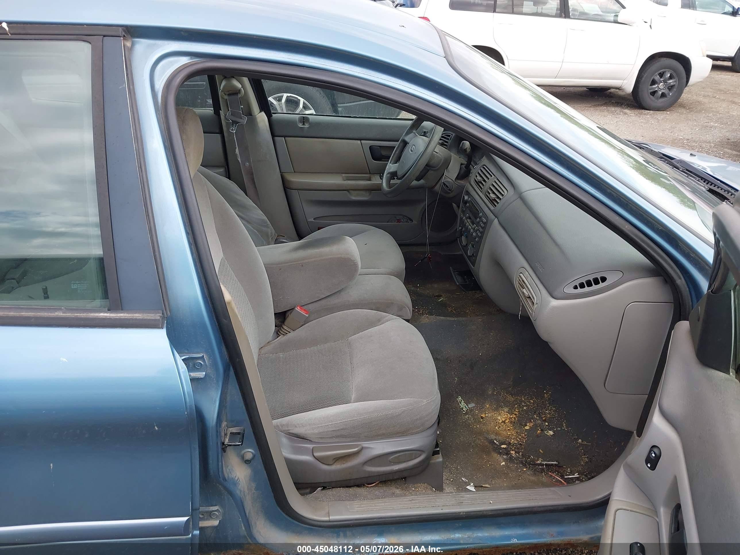 2007 Ford Taurus Se Синий vin: 1FAFP53U87A117417