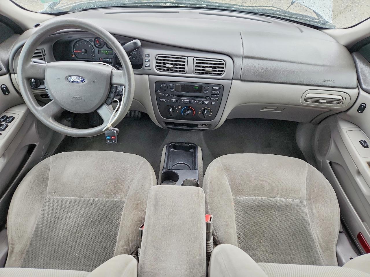2007 Ford Taurus Se Silver vin: 1FAFP53U87A164625