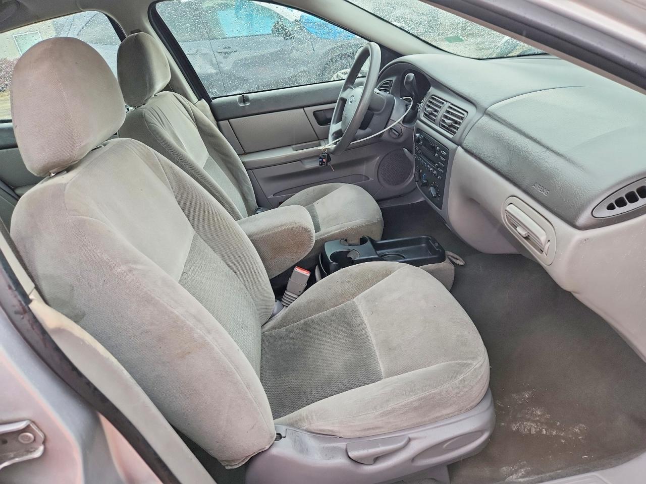 2007 Ford Taurus Se Silver vin: 1FAFP53U87A164625