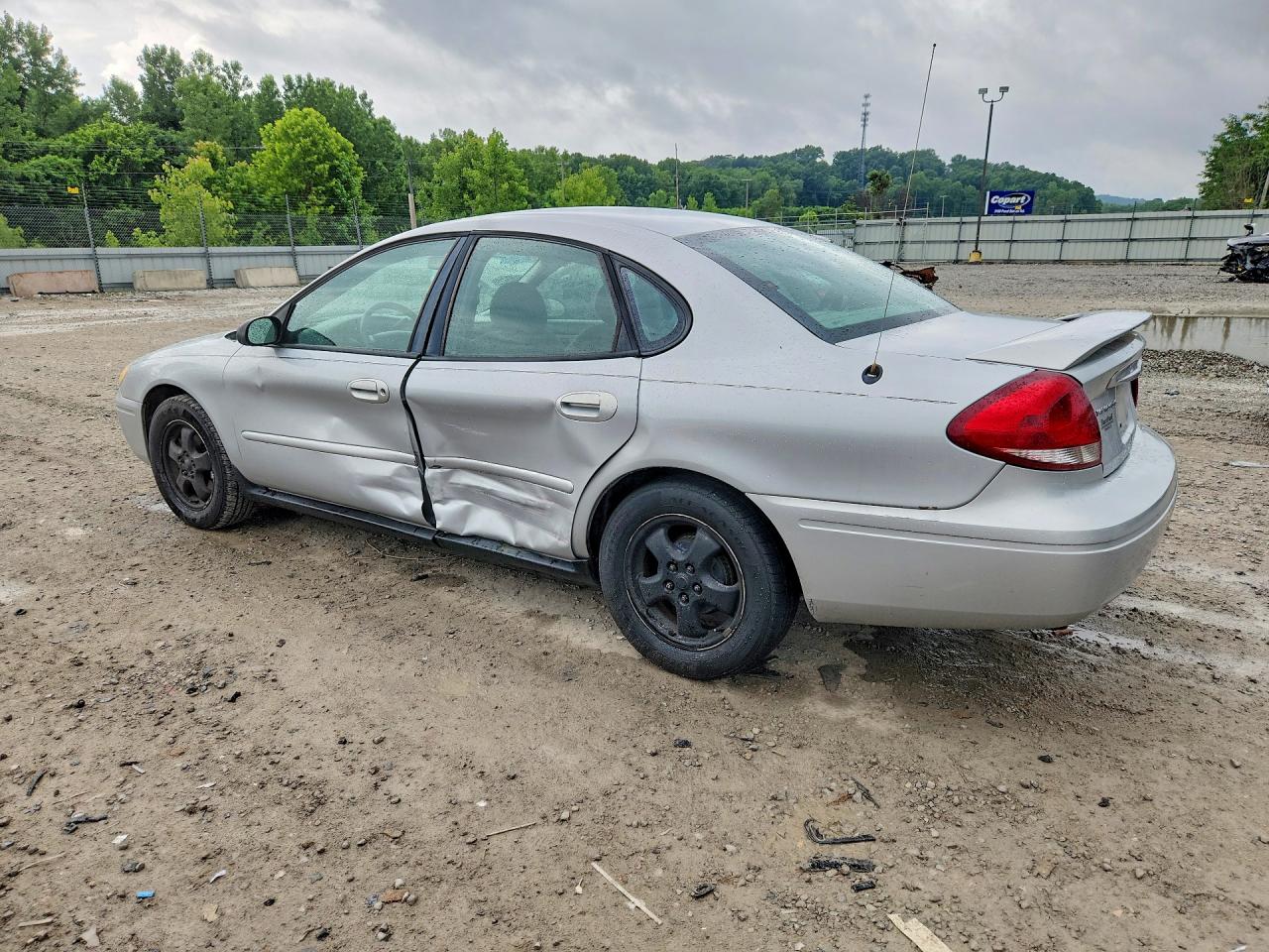 2007 Ford Taurus Se Silver vin: 1FAFP53U87A164625
