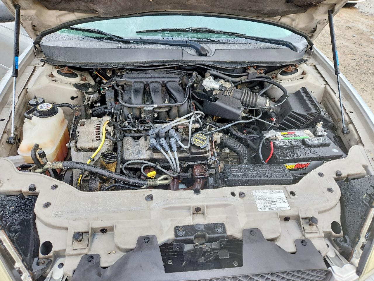 2007 Ford Taurus Se Silver vin: 1FAFP53U87A164625
