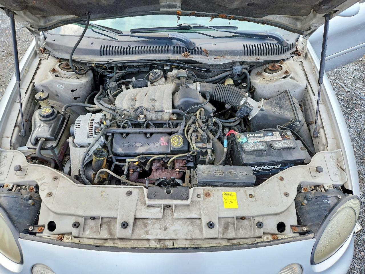1999 Ford Taurus Se Silver vin: 1FAFP53U8XA248945