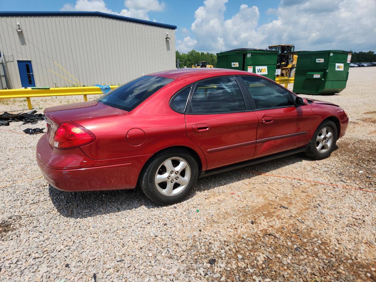 2001 Ford Taurus Se Красный vin: 1FAFP53U91A175852