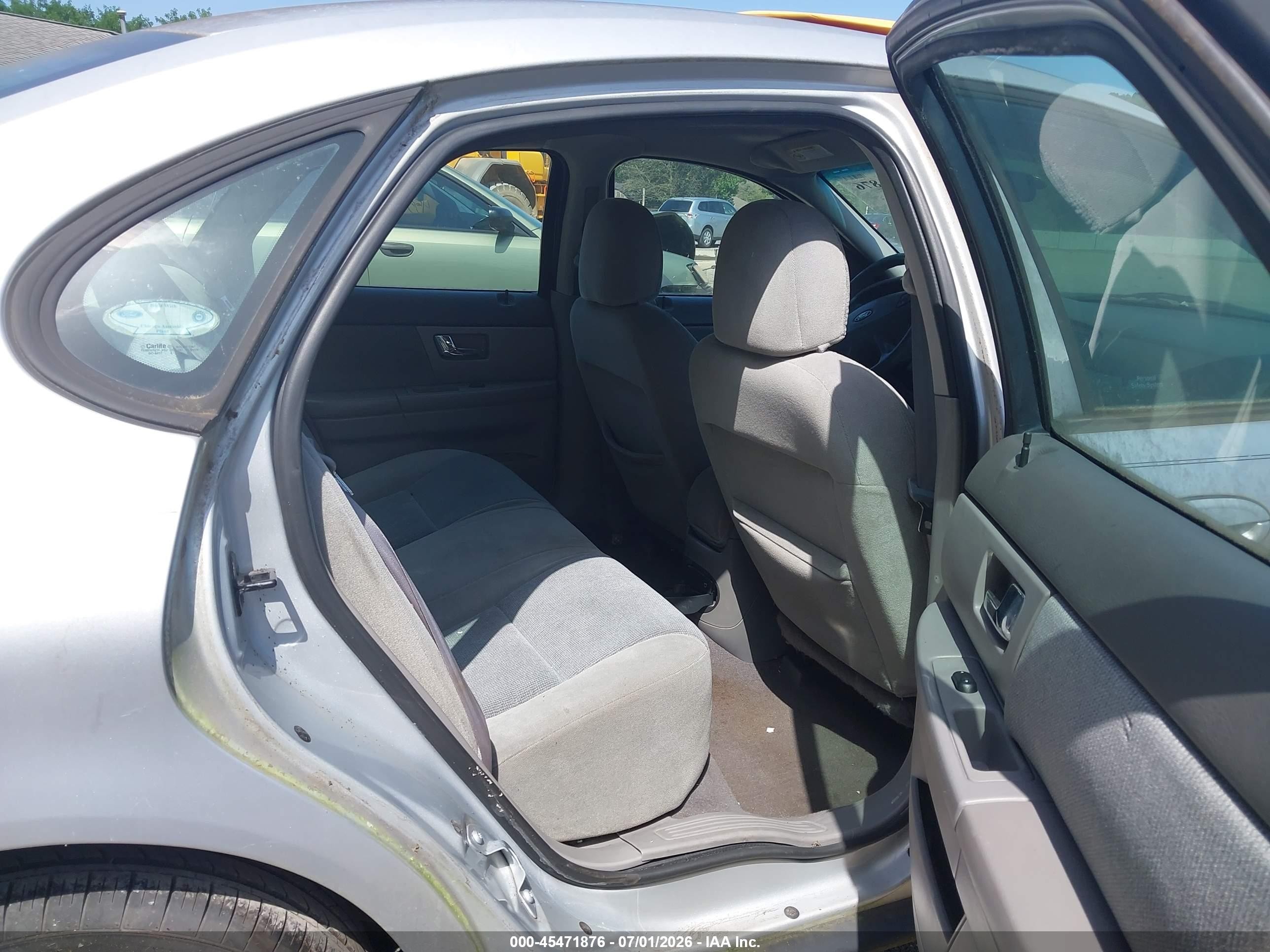 2001 Ford Taurus Se Silver vin: 1FAFP53U91G147644