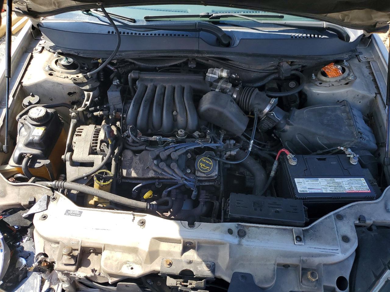 2002 Ford Taurus Se Silver vin: 1FAFP53U92G116248