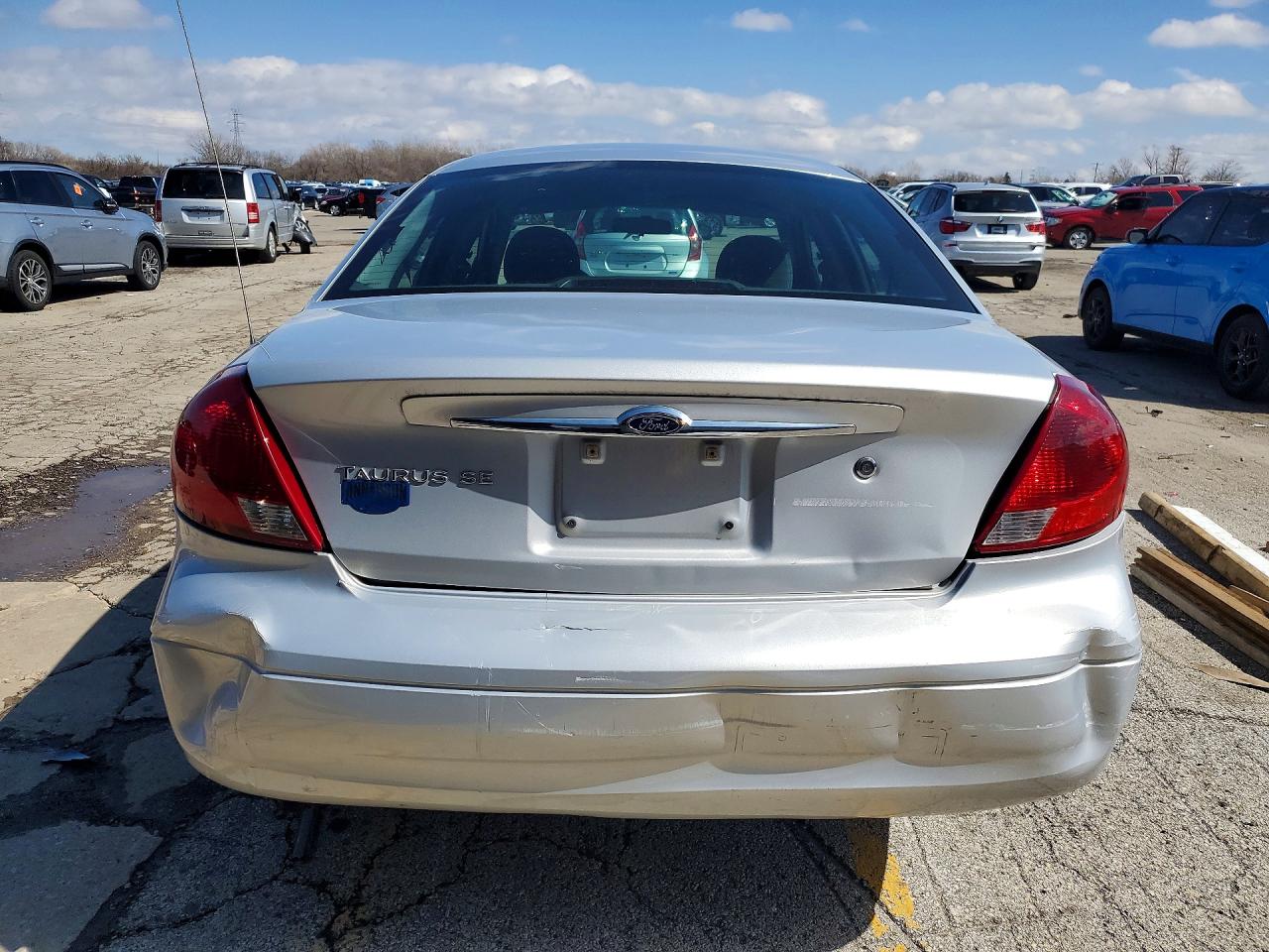 2002 Ford Taurus Se Silver vin: 1FAFP53U92G116248