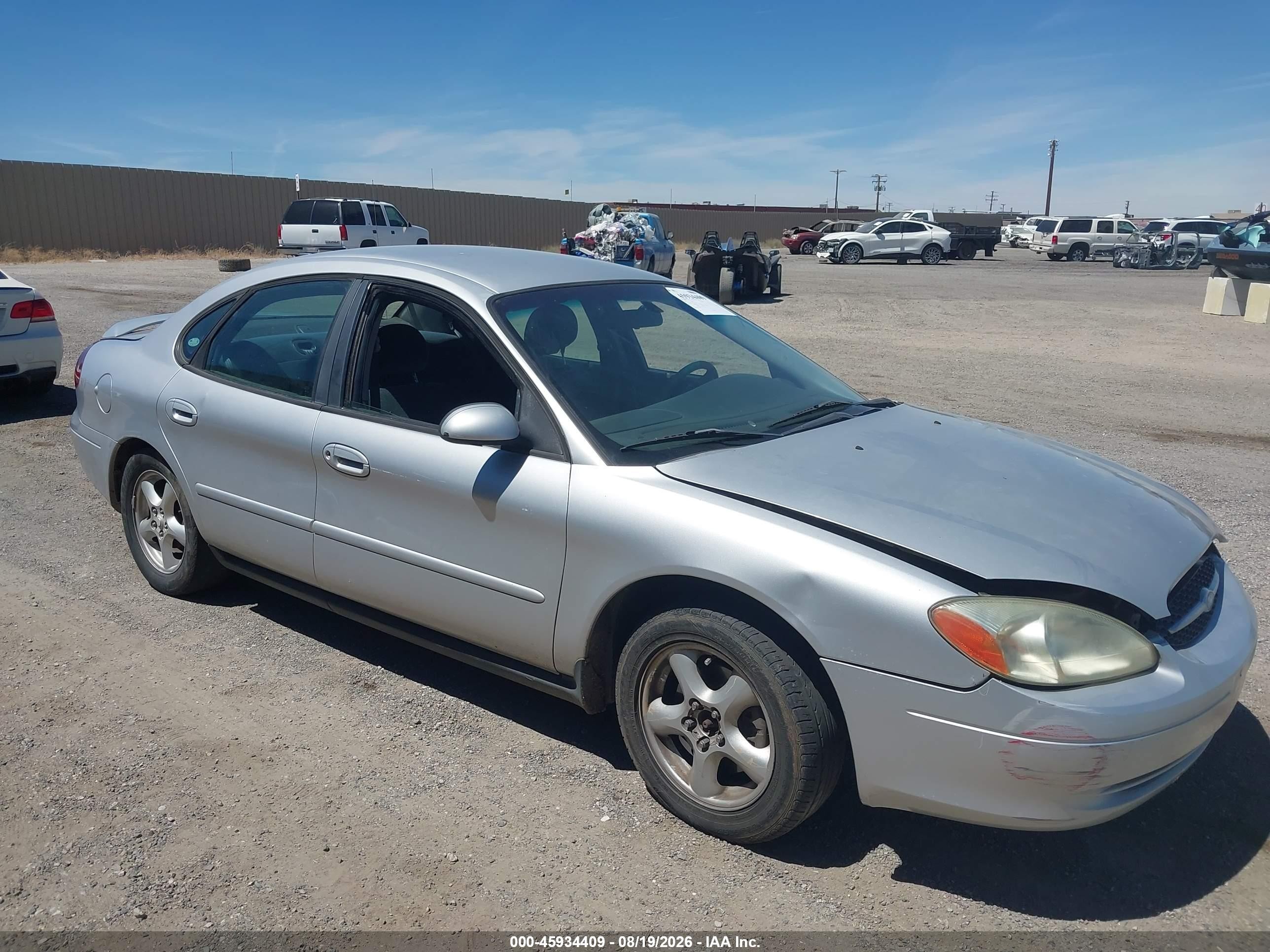 2002 Ford Taurus Se Standard Silver vin: 1FAFP53U92G175946