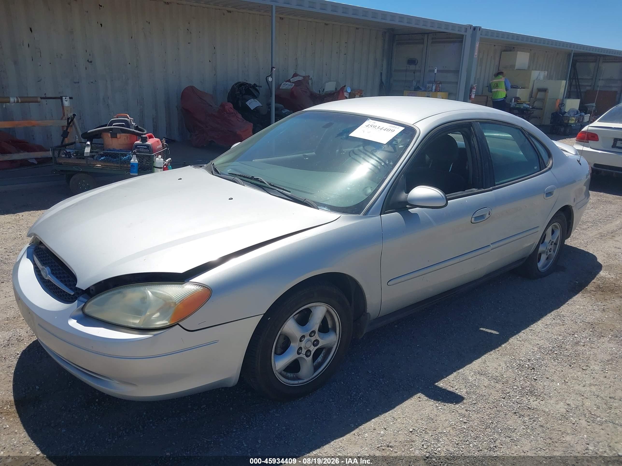 2002 Ford Taurus Se Standard Silver vin: 1FAFP53U92G175946