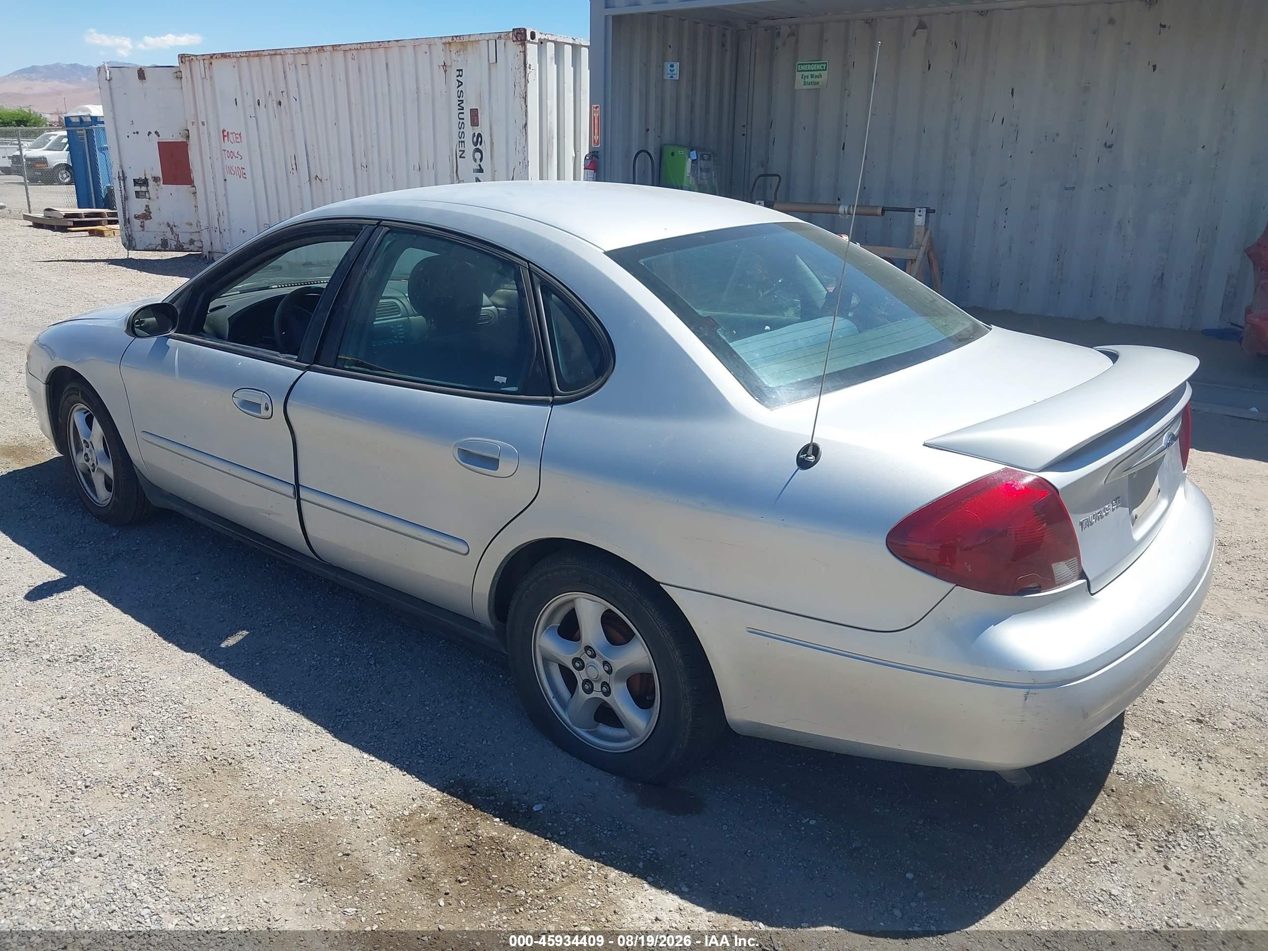 2002 Ford Taurus Se Standard Silver vin: 1FAFP53U92G175946