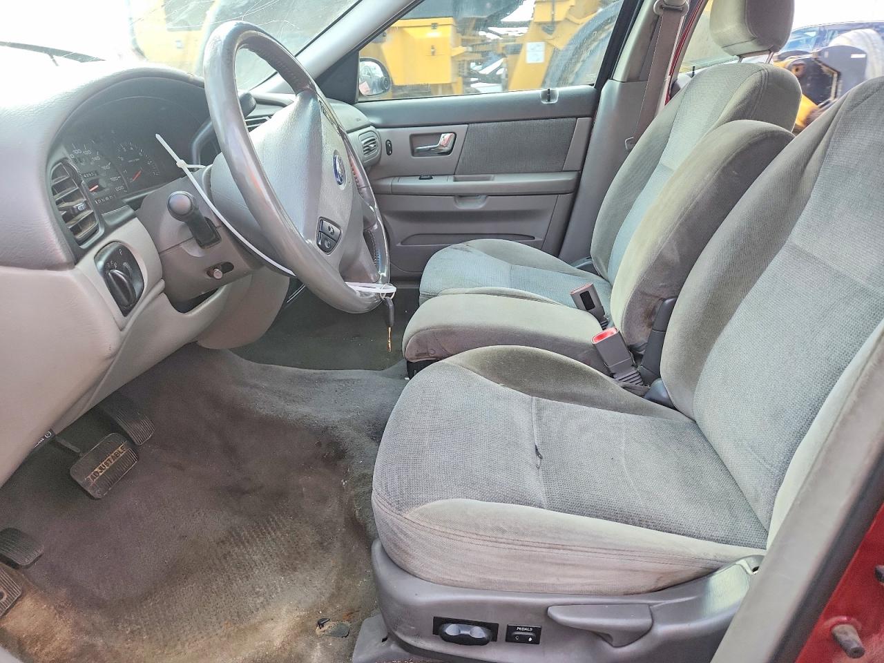 2002 Ford Taurus Se Red vin: 1FAFP53U92G208167