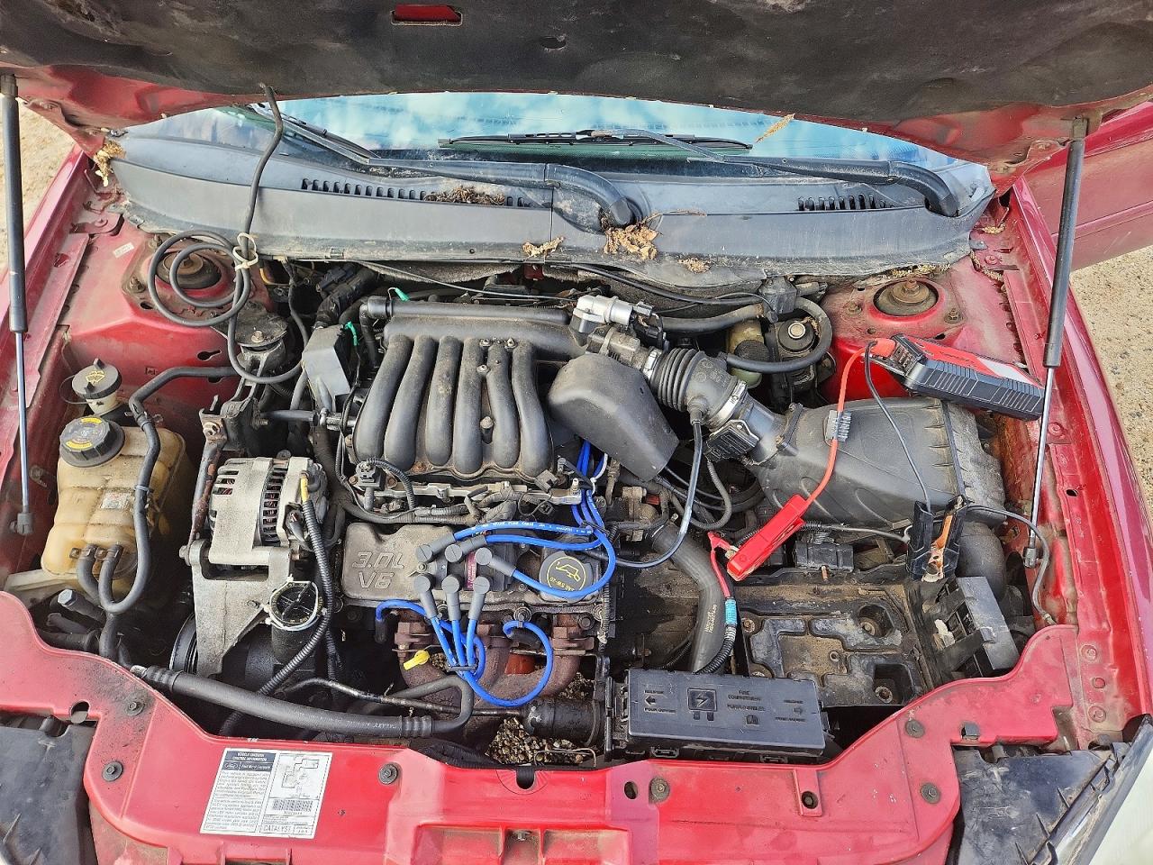 2002 Ford Taurus Se Red vin: 1FAFP53U92G208167