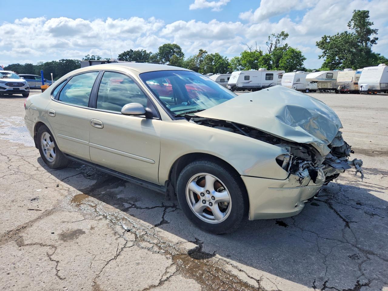 2003 Ford Taurus Se Beige vin: 1FAFP53U93G112928