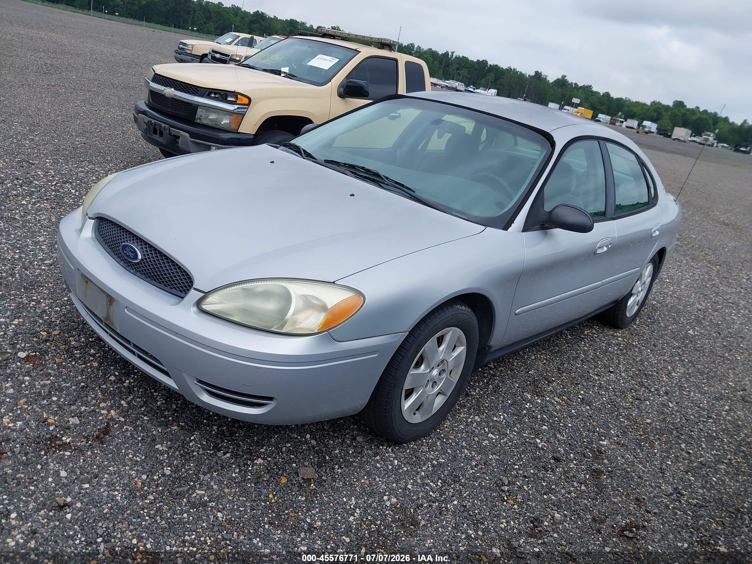 2005 Ford Taurus Se Gray vin: 1FAFP53U95A117181