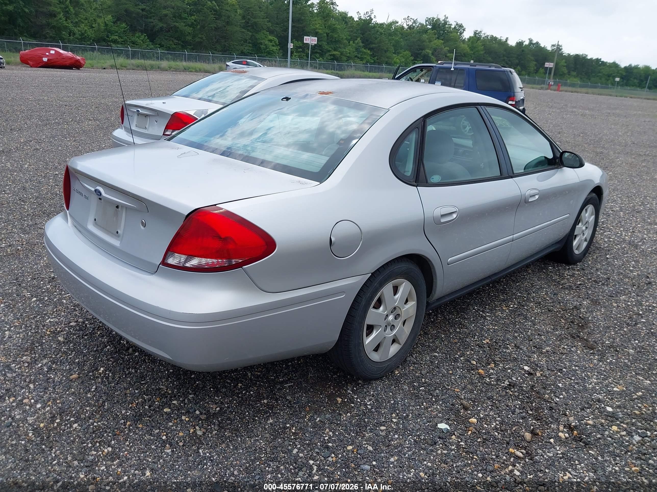 2005 Ford Taurus Se Gray vin: 1FAFP53U95A117181