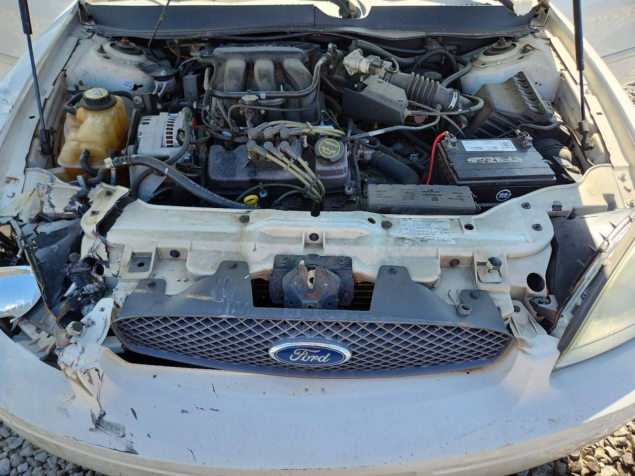 2006 Ford Taurus Se Белый vin: 1FAFP53U96A195526