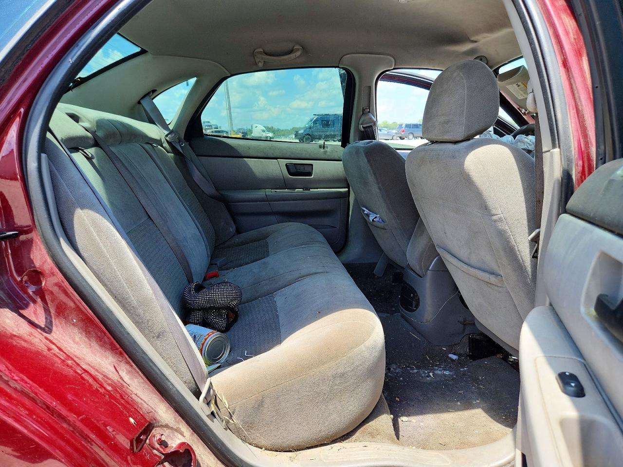 2006 Ford Taurus Se Maroon vin: 1FAFP53U96A235071