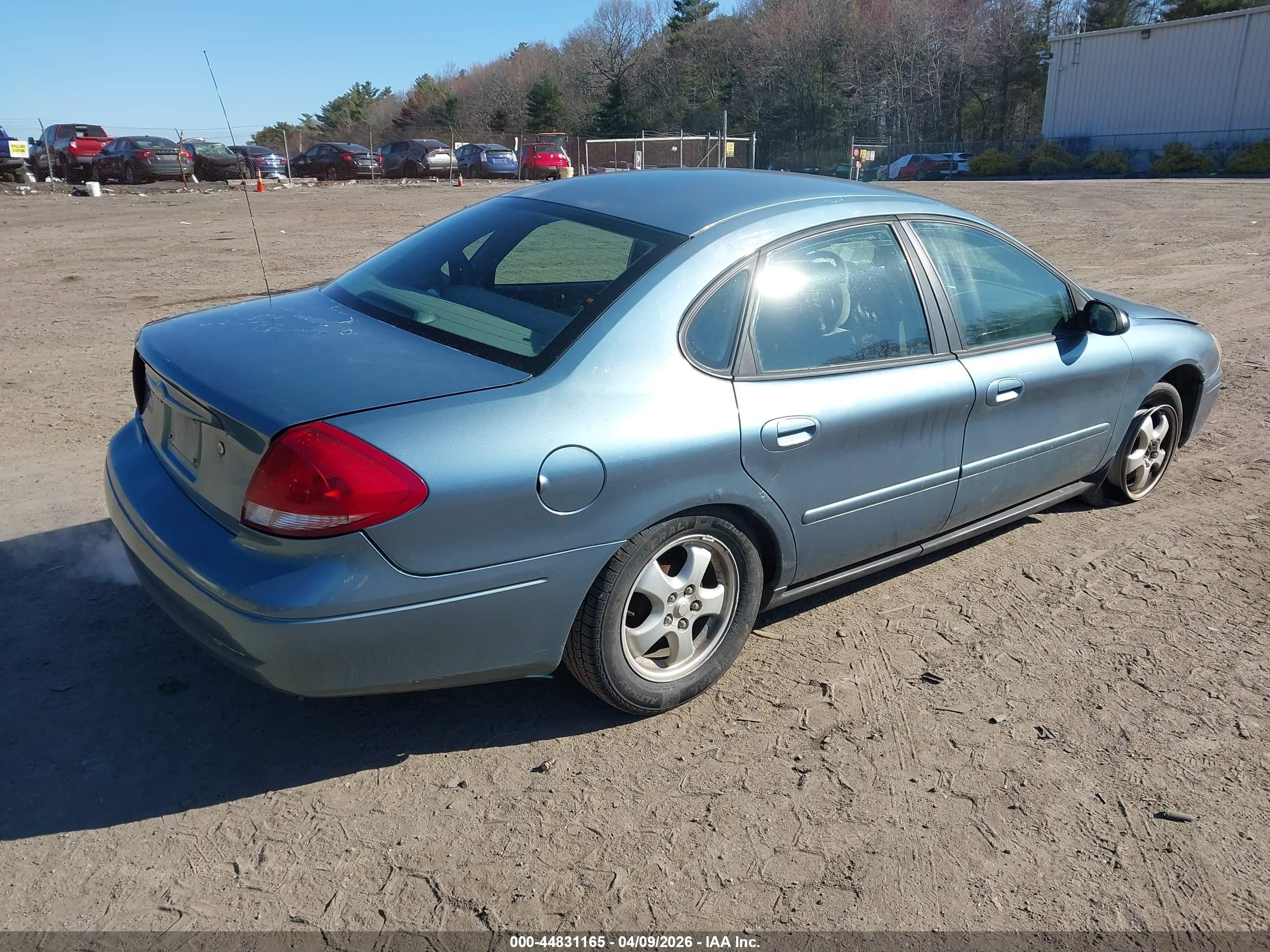 2007 Ford Taurus Se Blue vin: 1FAFP53U97A118995