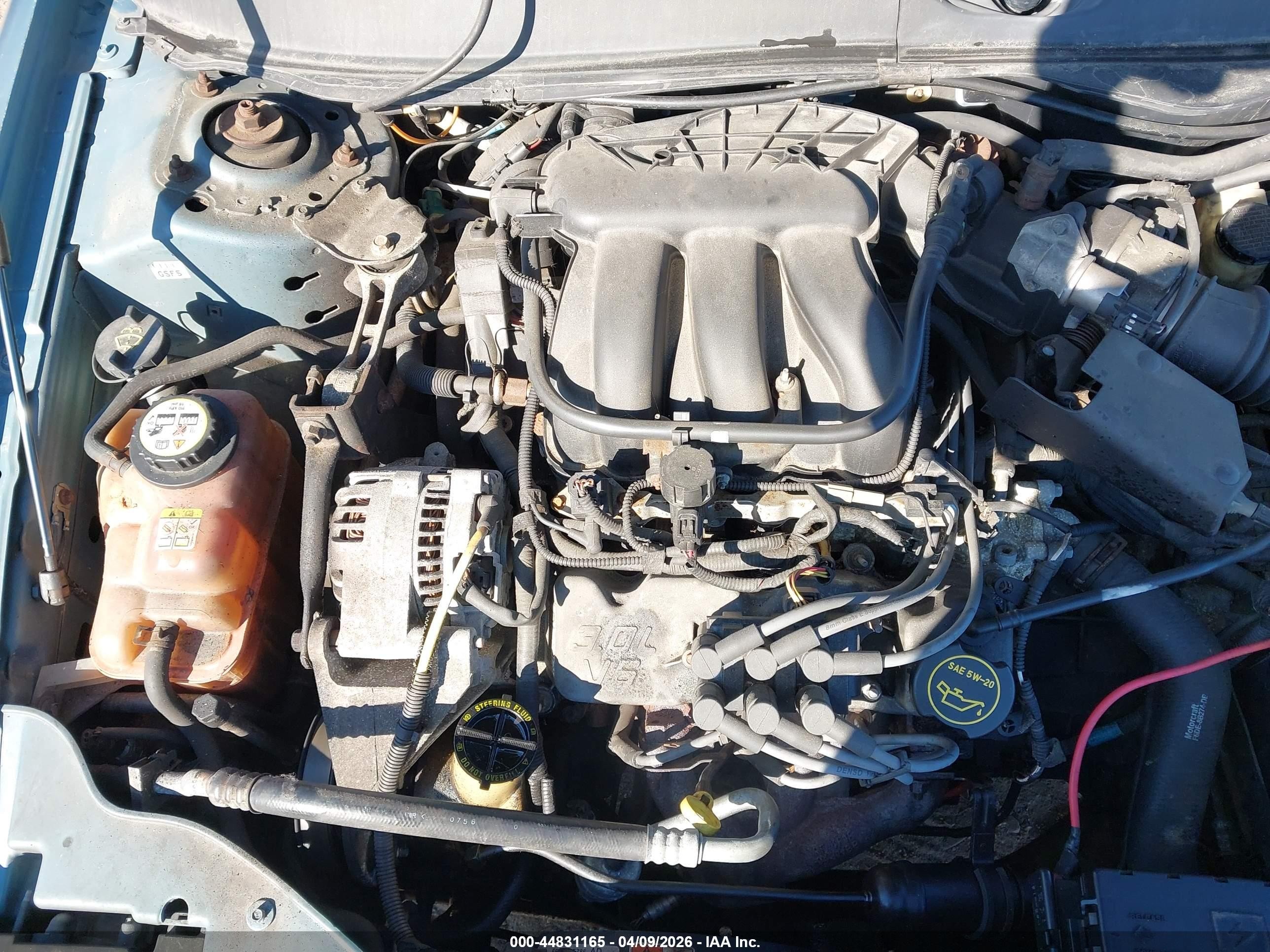 2007 Ford Taurus Se Blue vin: 1FAFP53U97A118995