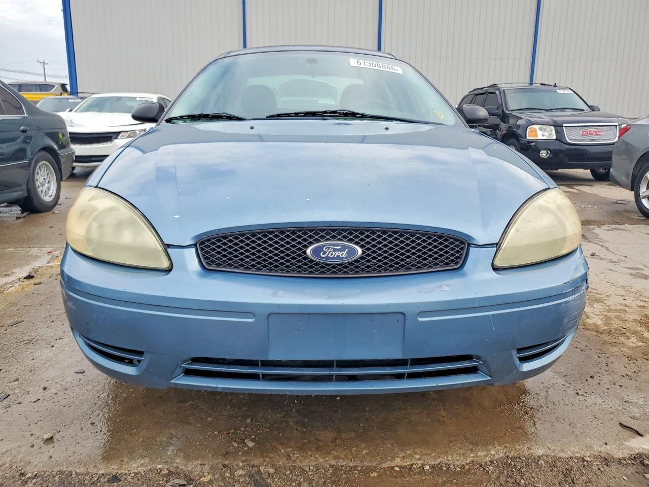 2007 Ford Taurus Se Blue vin: 1FAFP53U97A145307