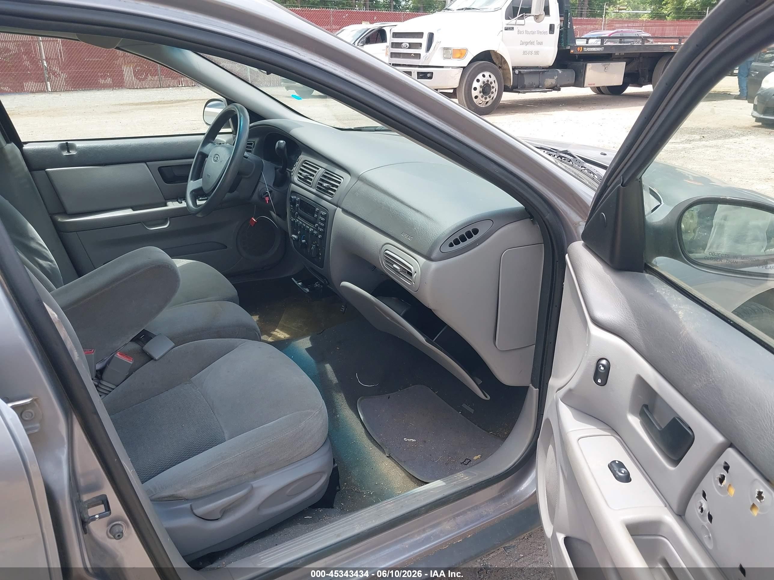 2007 Ford Taurus Se Gray vin: 1FAFP53U97A150748