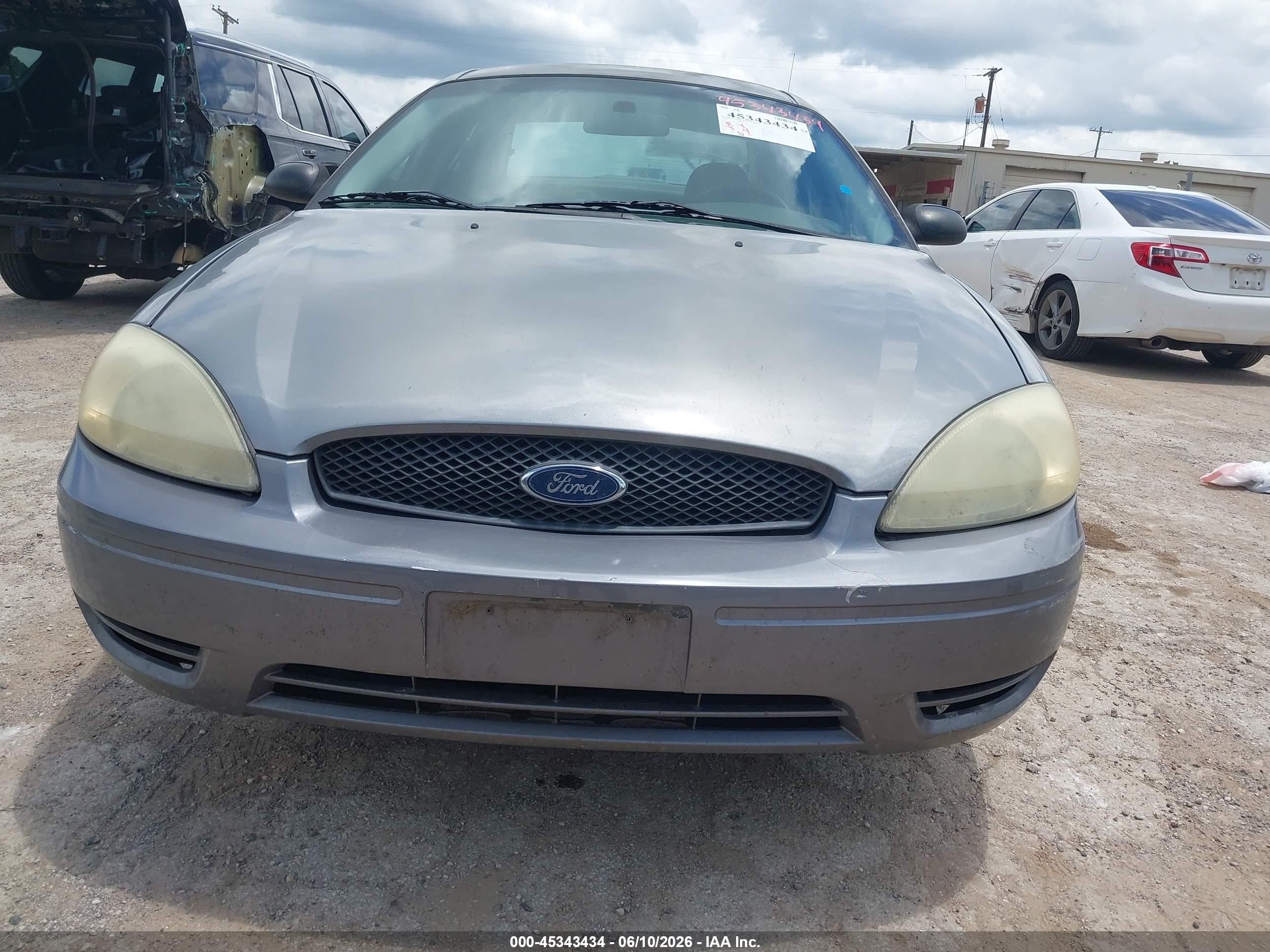 2007 Ford Taurus Se Gray vin: 1FAFP53U97A150748