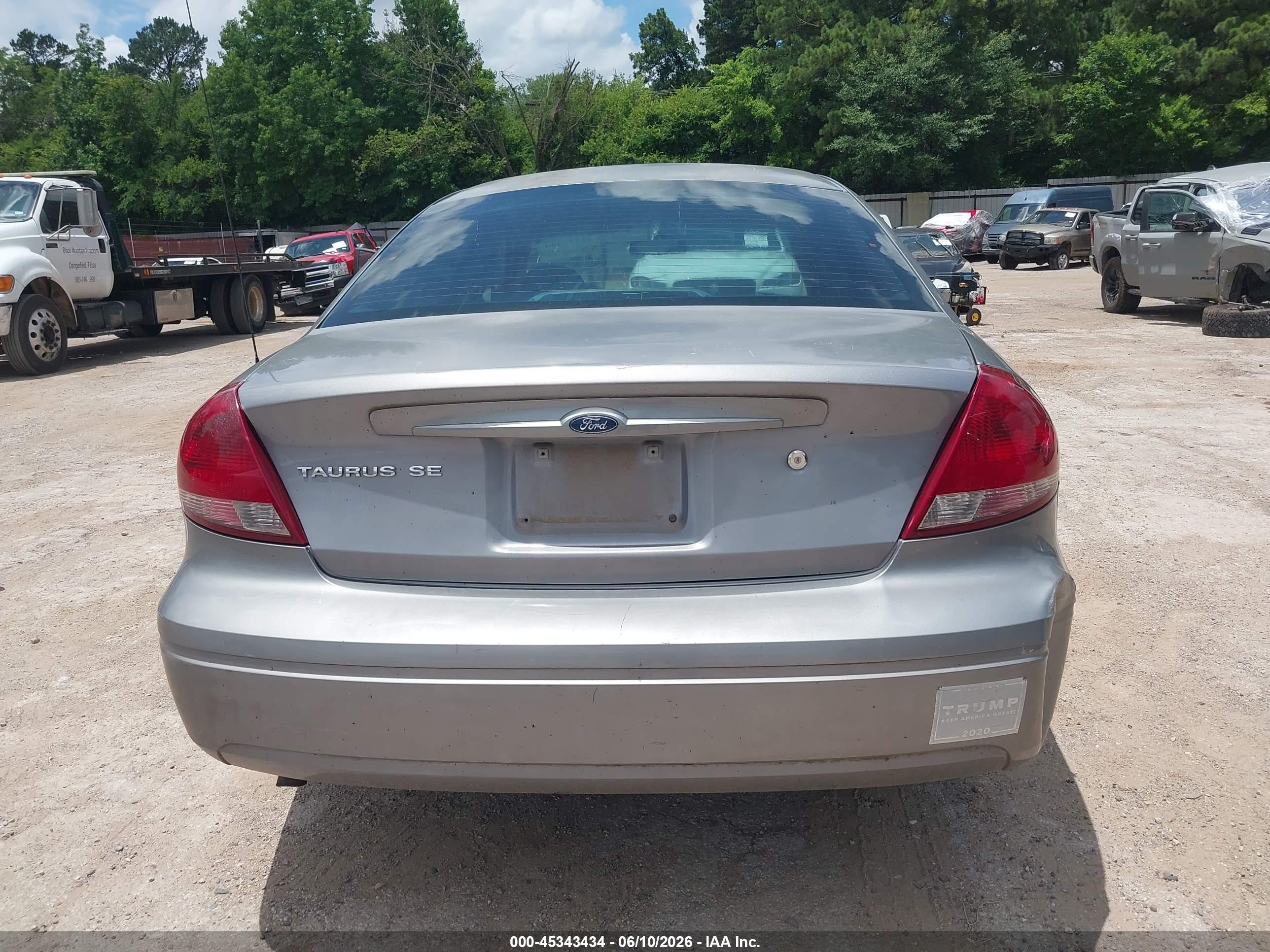 2007 Ford Taurus Se Gray vin: 1FAFP53U97A150748