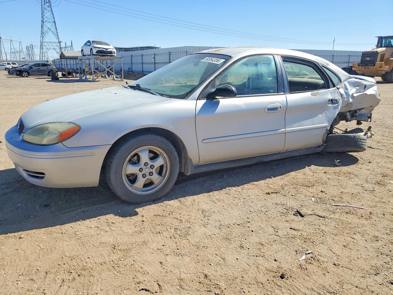 2007 Ford Taurus Se Silver vin: 1FAFP53U97A180509