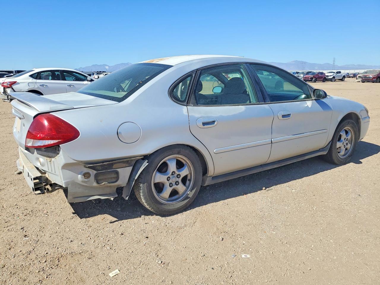 2007 Ford Taurus Se Silver vin: 1FAFP53U97A180509