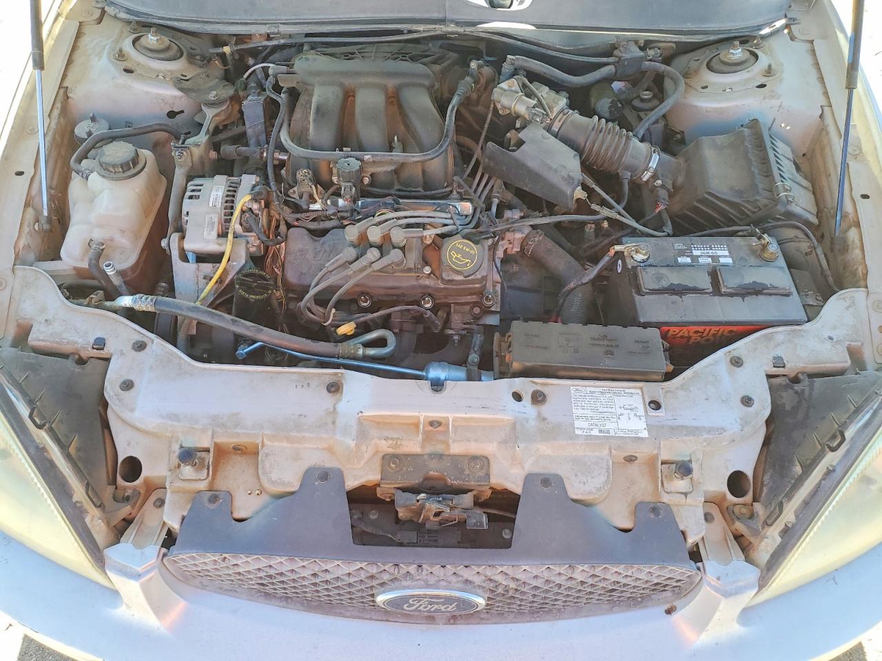 2007 Ford Taurus Se Silver vin: 1FAFP53U97A180509
