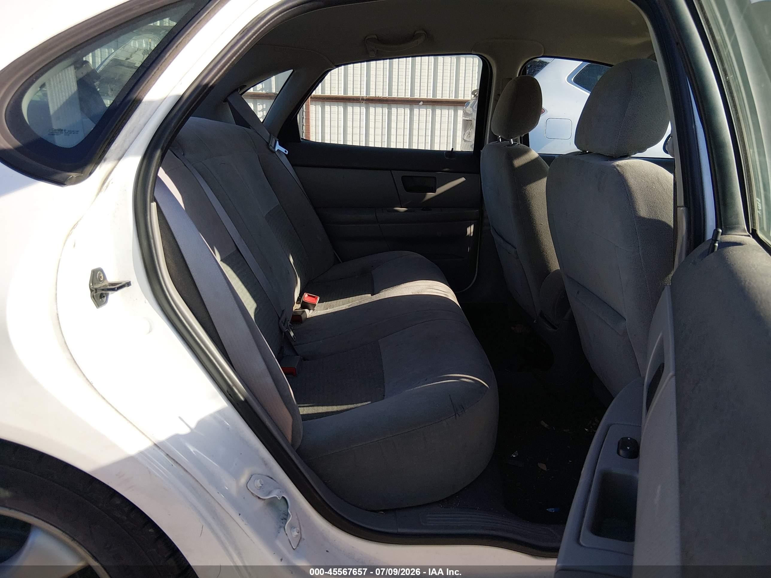 2007 Ford Taurus Se White vin: 1FAFP53U97A196371