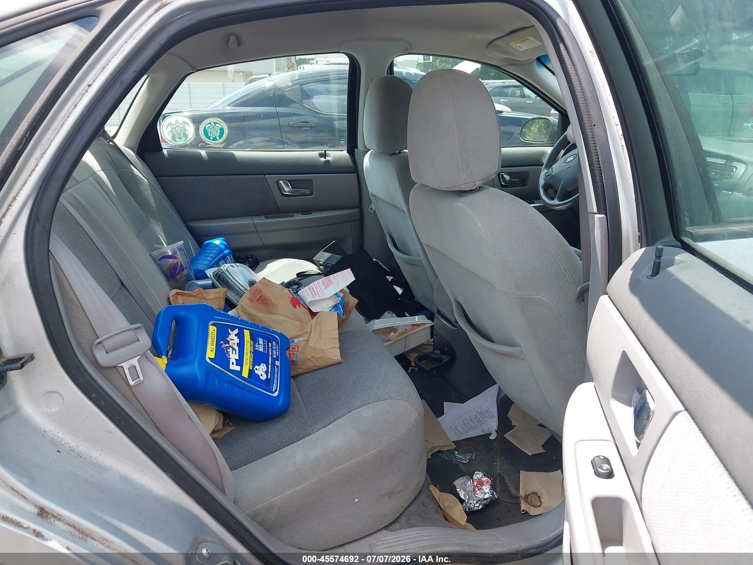 2001 Ford Taurus Se Silver vin: 1FAFP53UX1A192174