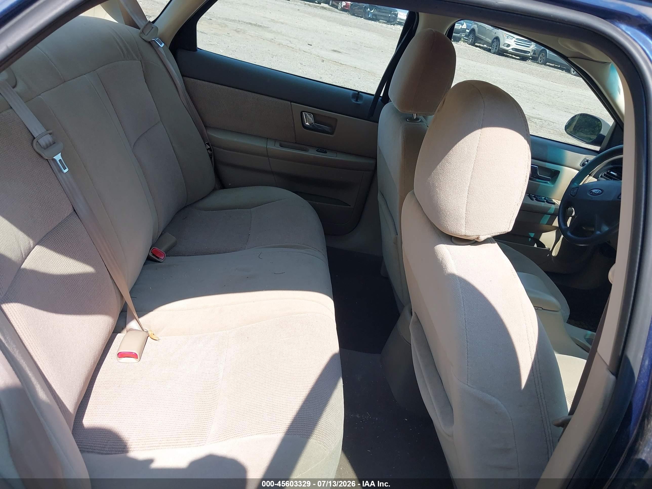 2001 Ford Taurus Se Синий vin: 1FAFP53UX1G127838