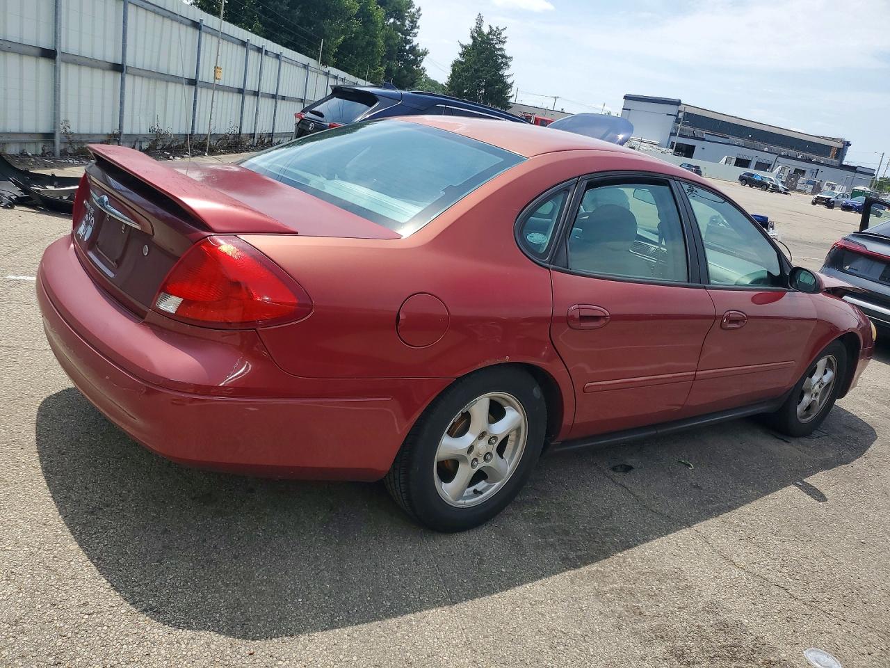 2002 Ford Taurus Se Red vin: 1FAFP53UX2G254056