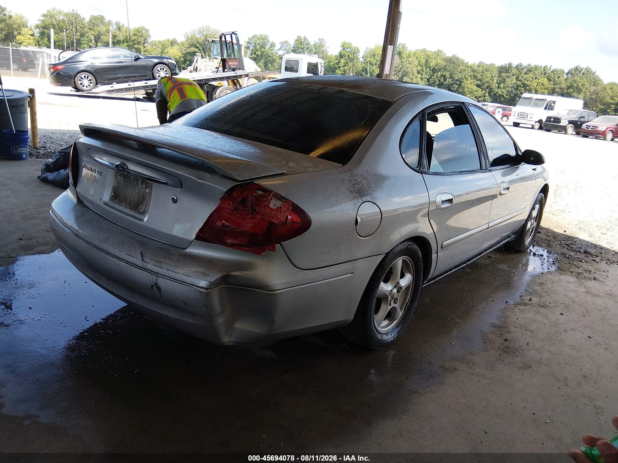 2003 Ford Taurus Se Gray vin: 1FAFP53UX3A211454