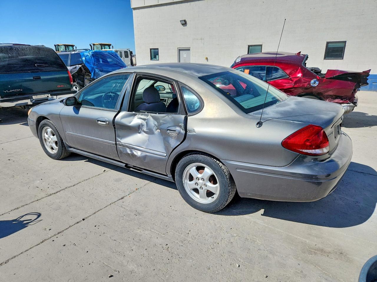 2005 Ford Taurus Se Gray vin: 1FAFP53UX5A235496