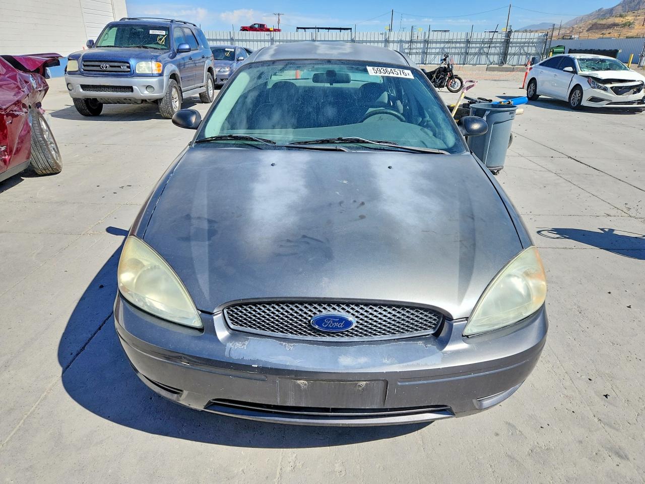 2005 Ford Taurus Se Gray vin: 1FAFP53UX5A235496