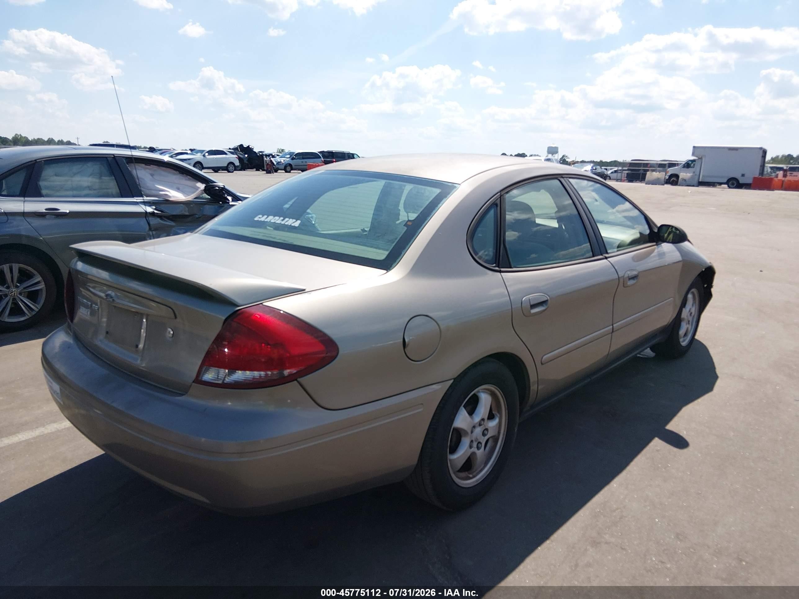 2006 Ford Taurus Se Champagne vin: 1FAFP53UX6A136825