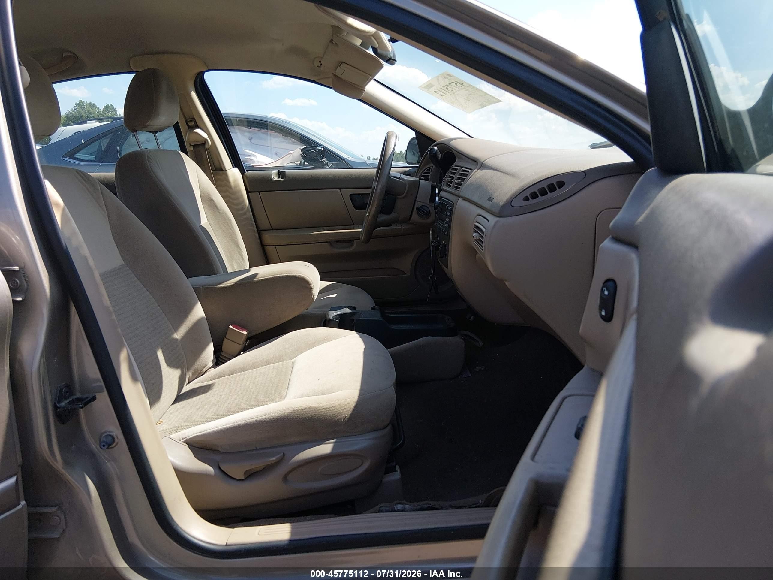 2006 Ford Taurus Se Champagne vin: 1FAFP53UX6A136825