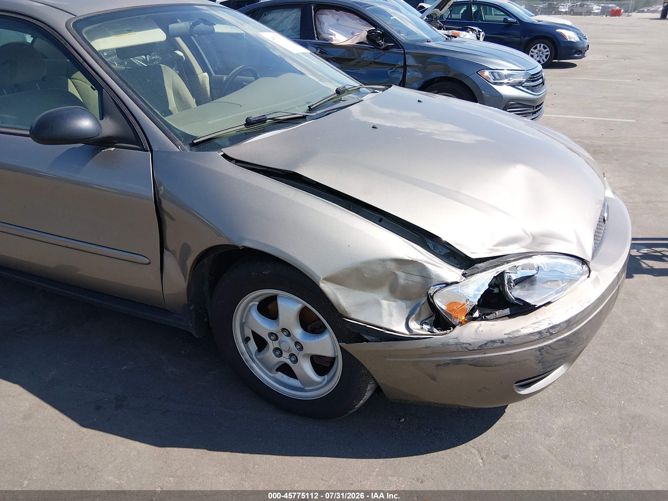 2006 Ford Taurus Se Champagne vin: 1FAFP53UX6A136825