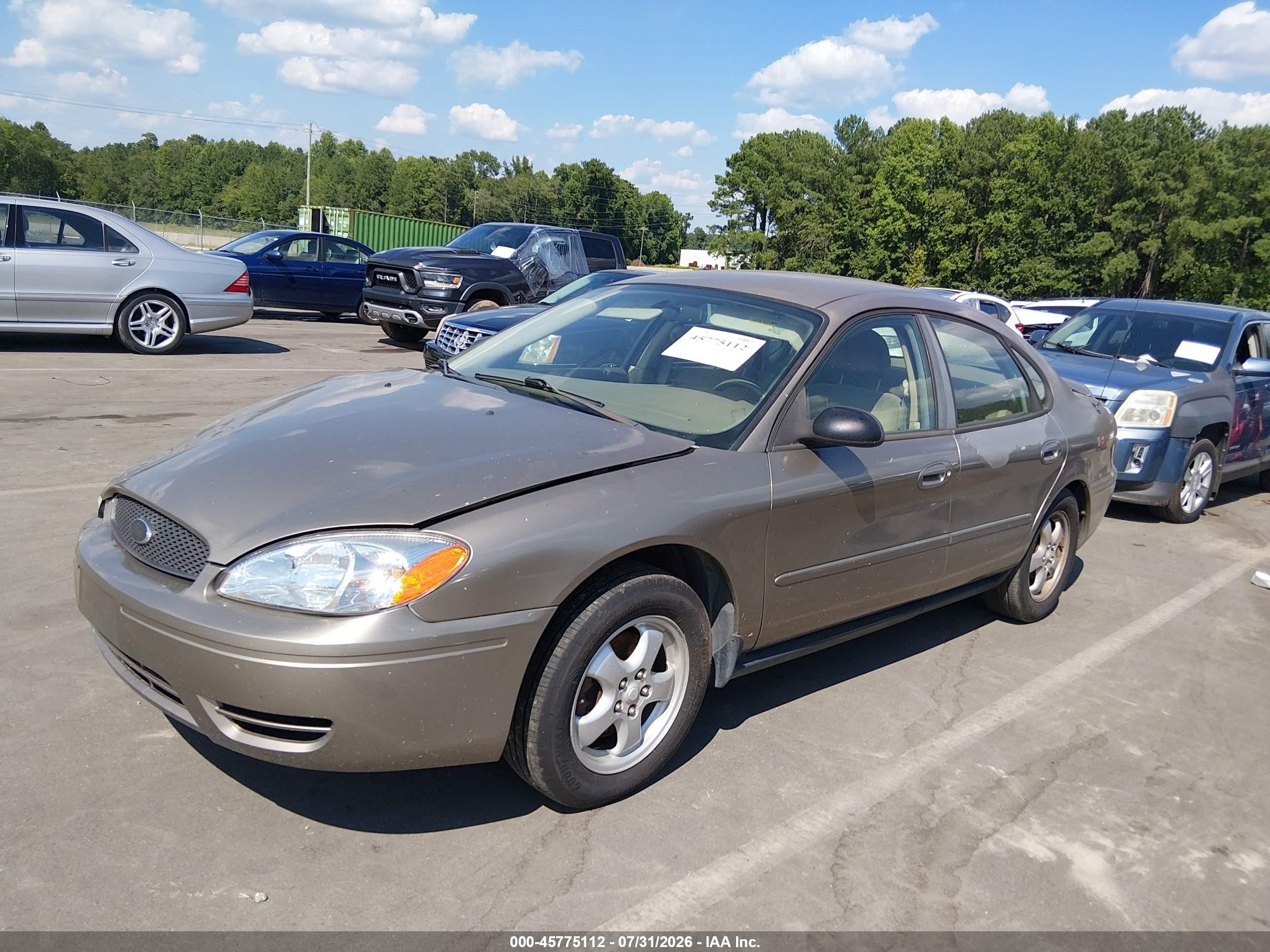 2006 Ford Taurus Se Champagne vin: 1FAFP53UX6A136825