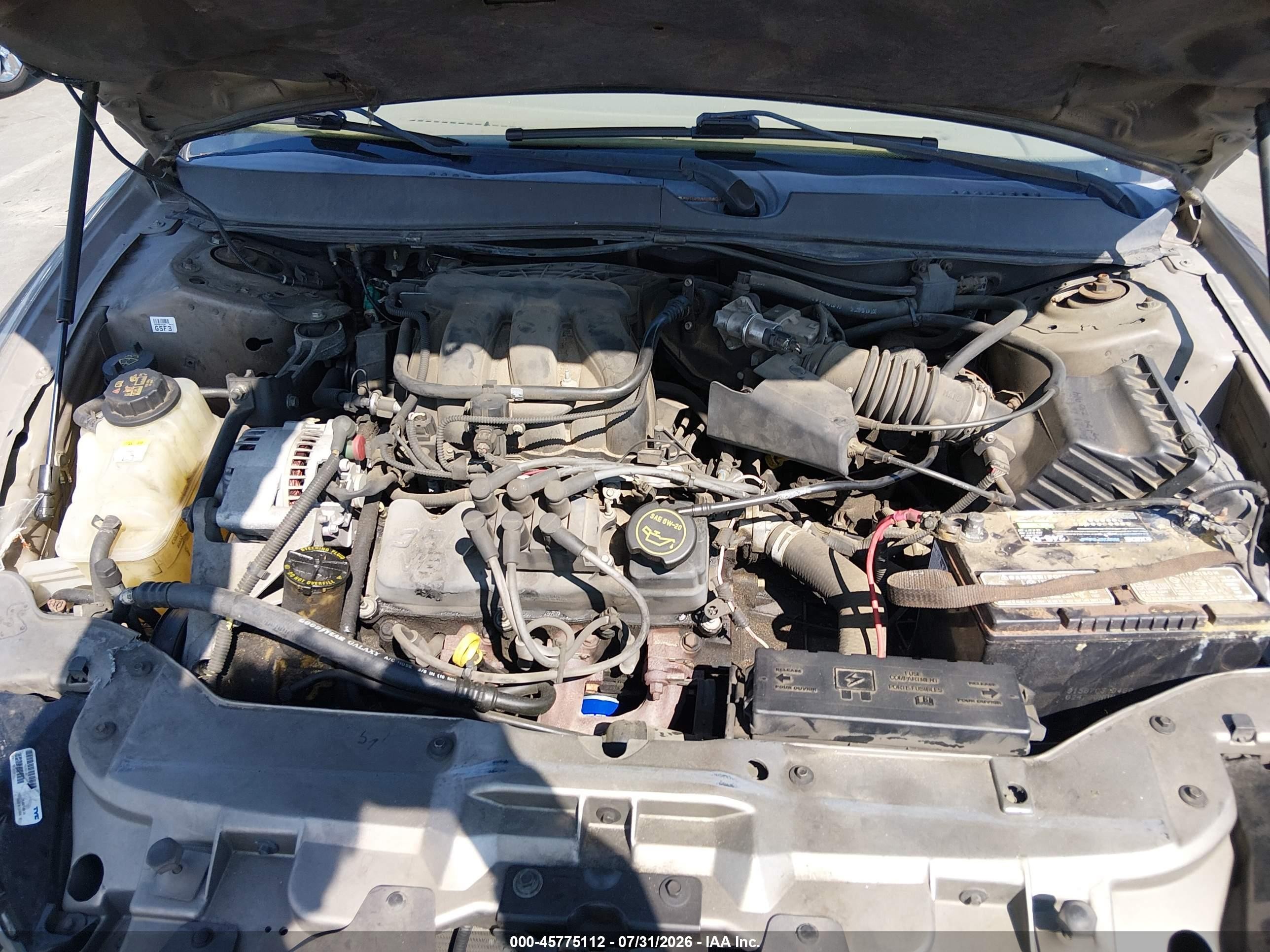 2006 Ford Taurus Se Champagne vin: 1FAFP53UX6A136825